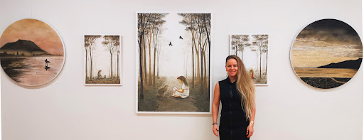 Hamilton Artist Nancy Tschetner - Hamilton Art - Sand Art