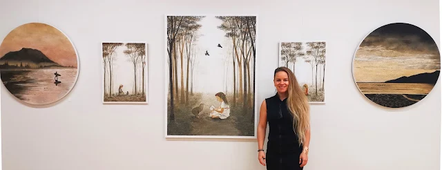 Hamilton Artist Nancy Tschetner - Hamilton Art - Sand Art