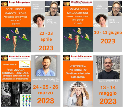 Eventi e Formazione Osteopatia - Thumbnail