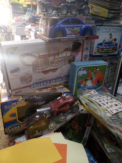Photos of Library Abrar Stationery, books and decor