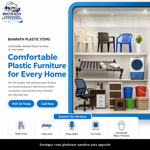 Explore a wide range of high-quality air coolers at Bharath Plastic Items. Find reliable plastic…