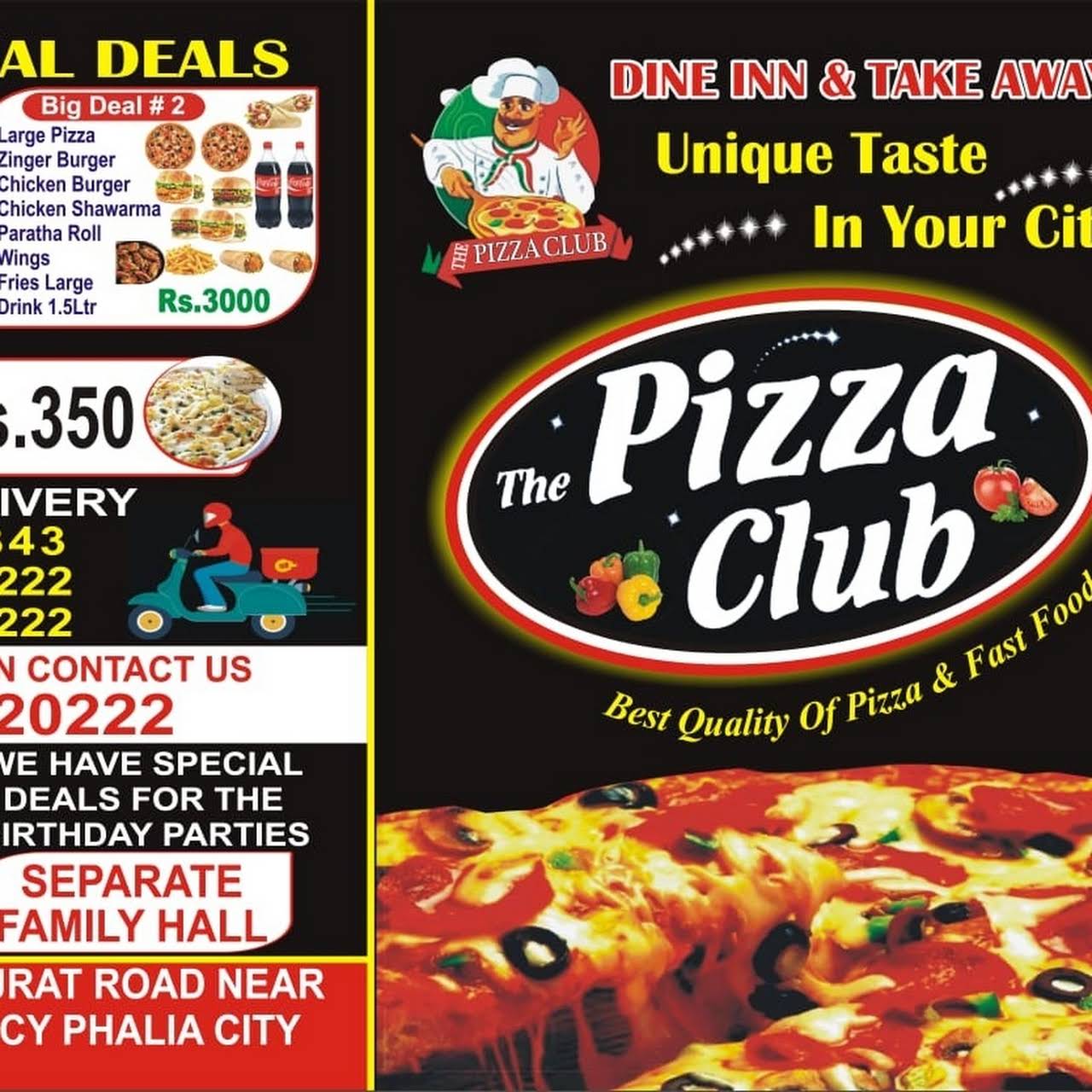 The Pizza Club - Restaurant in Phalia