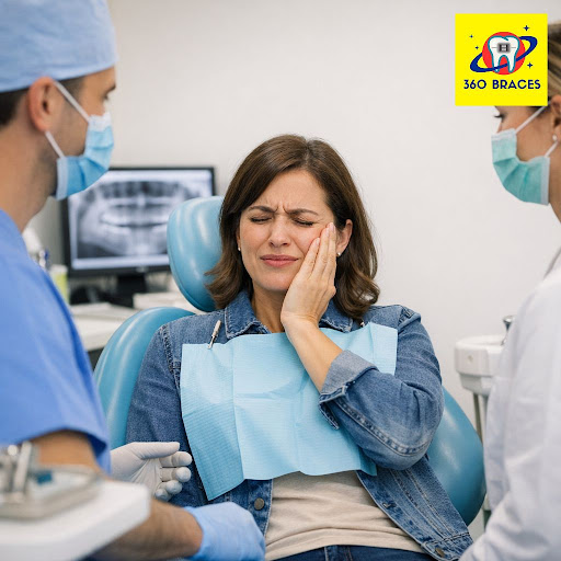Persistent tooth pain is never normal. At 360 BRACES Dental Clinic in Laxminagar, Nagpur, our exp… post image