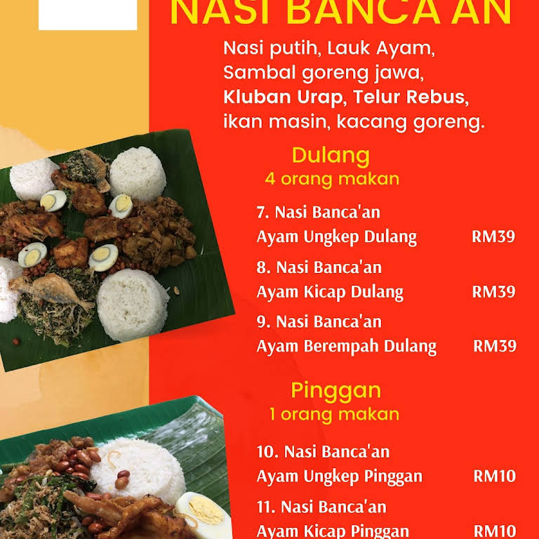 Di rebung ambeng nasi Nasi Ambeng