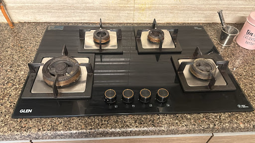 Gas hob burner not working properly I call him urban gas stove repair Gour city 2 good person ser… post image