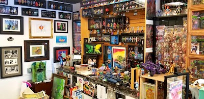 Behind The Glass Comic Book Art Gallery