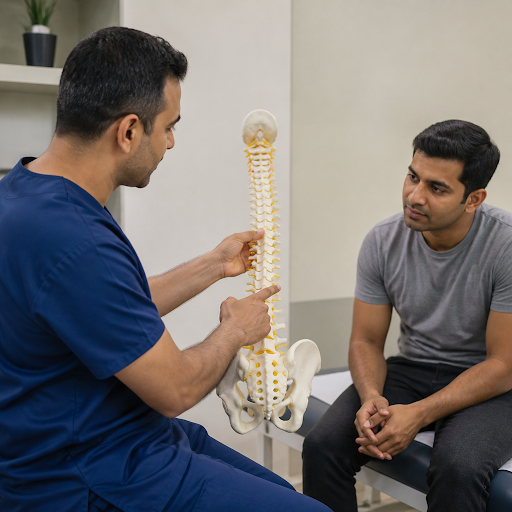 Struggling with constant back pain and feeling unheard? At Cure and Care Clinic in Rohini, New De… post image