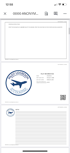 PilotLogbookAccounting - Visual