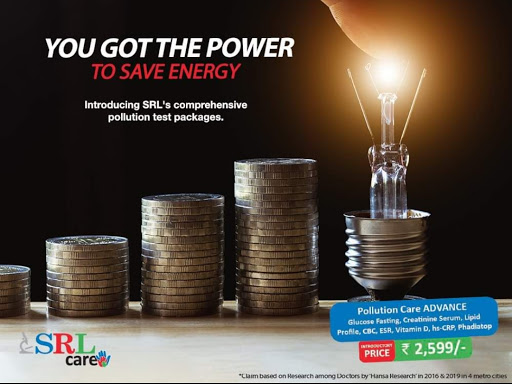Book a comprehensive Pollution Care package from SRL Diagnostics Ulwe