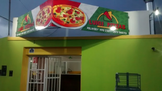 LUIGI pizzas, Author: Luis Alberto Pampillon