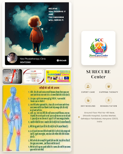 Experience expert healing therapy at SURECURE Center, your trusted physical rehab center, special…