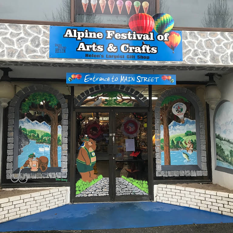 Alpine Festival of Arts and Crafts Gift Shop in Helen