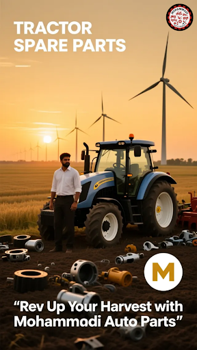 Get ready to rev up your tractor's performance with authentic JCB parts from Mohammadi Auto Parts…