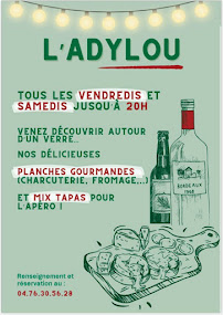 Menu L' Adylou Restaurant Page 5