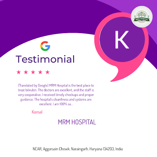 Komal raves about her exceptional experience at MRM Hospital in Naraingarh! From emergency care t…