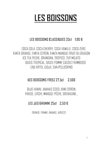 Menu Le Foodies Page 2