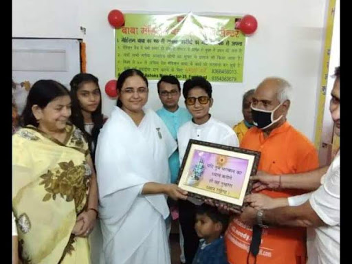 Honored by pajapita BHRAMKUMARIES ishwariya vishwavidhaye head B.k SAPNA Ji. post image