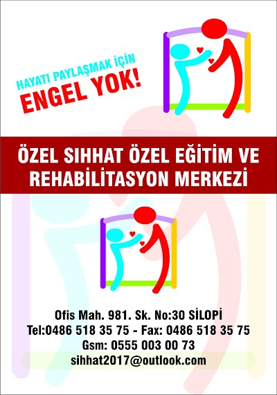 Özel Sıhhat Özel Eğitim Ve Rehabilitasyon Merkezi