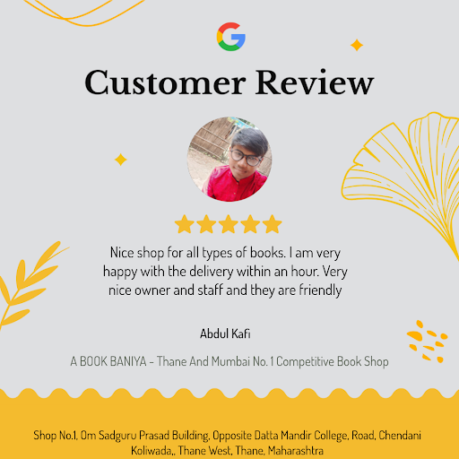 Abdul raves about his exceptional experience at A BOOK BANIYA - Thane And Mumbai No. 1 Competitiv…