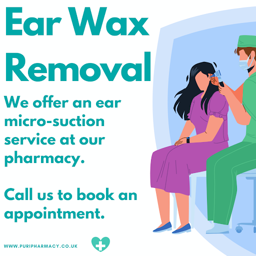 Puri Pharmacy - Earwax Removal Clinic Gallery - United Kingdom