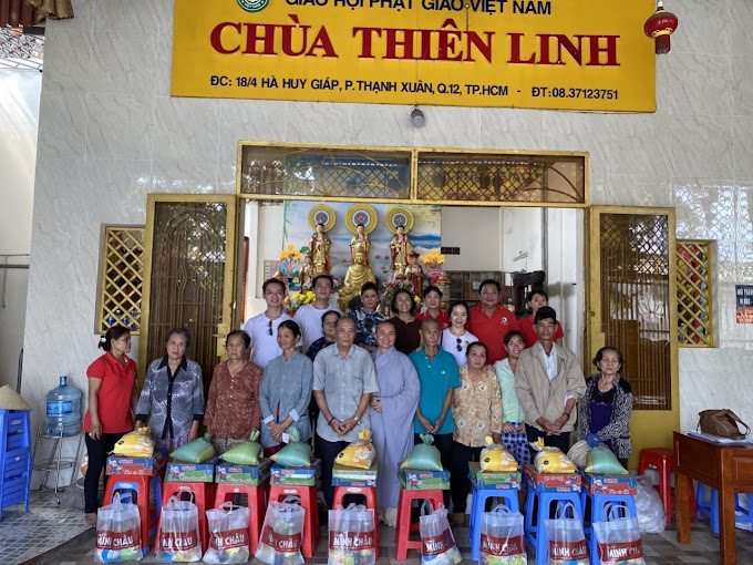 Chùa Thiên Linh, 18 Hà Huy Giáp, Thạnh Lộc, Quận 12, TPHCM