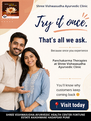 Experience holistic wellness at Shree Vishwasudha Ayurvedic Clinic with expert Panchakarma therap… post image