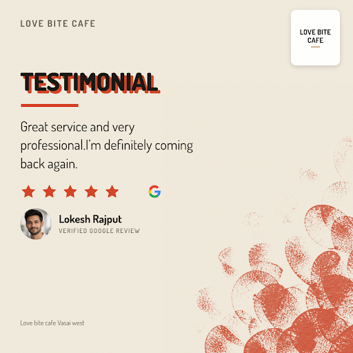 Lokesh Rajput, a satisfied customer from Vasai-Virar, raves about the exceptional service at Love… post image