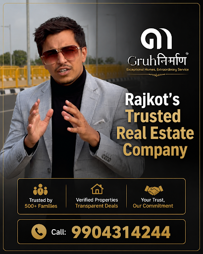 Welcome to GruhNirman Realty – Rajkot's Trusted Real Estate Marketing Company. post image