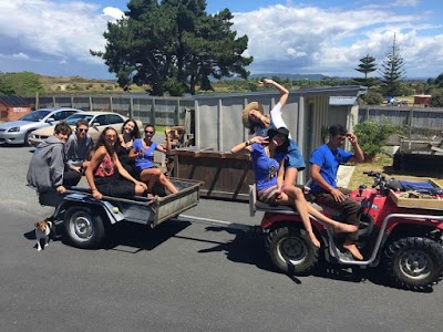 Photos of Thornton Beach Holiday Park . Motel, Tourist Flats, Cabins and camp sites. close to cafes, White Island, and Ohope