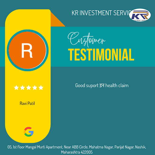 Ravi Patil, a satisfied client from Nashik, highly recommends KR INVESTMENT SERVICES for the best… post image