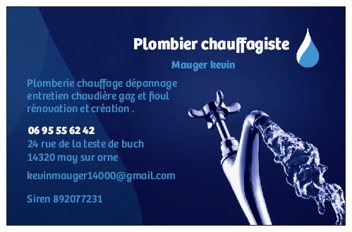 mauger kevin - Plombier