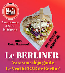 Photo n°14 de KEBAB STORE (1er BERLINER de la Loire) Kebab fait maison à Saint-Étienne (Restaurant)