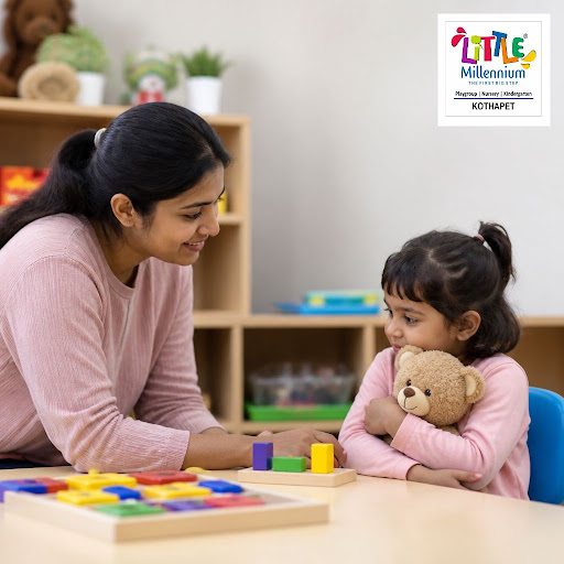 At Little Millennium - Kothapet, we gently help shy children gain confidence in our warm, child-f… post image
