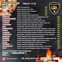 Menu Pizza Mamma Page 1