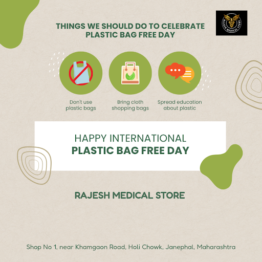 Join us at Rajesh Medical Store in Janephal as we celebrate International Plastic Bag Free Day! W… post image