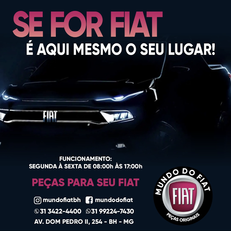 Rei do Fiat - Peças Fiat BH