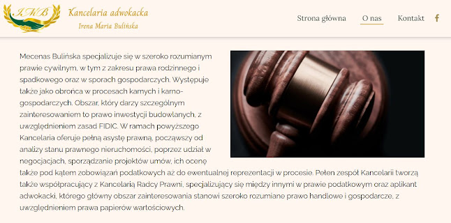 Kancelaria Adwokacka Irena Maria Bulińska - Adwokat