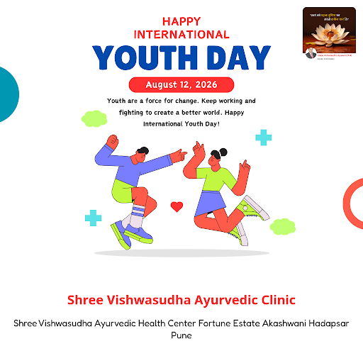 Celebrate International Youth Day with gratitude for vibrant health through Ayurvedic treatments.… post image
