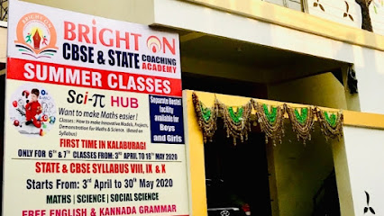 Bright On Coaching Academy (foundation NEET/ JEE/ /KCET & 4th to 10th class (CBSE & STATE) Kalaburagi