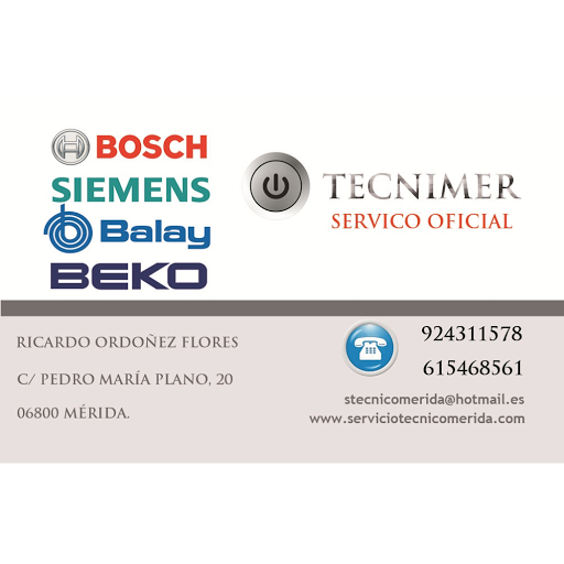 Servicio Técnico Oficial Balay, Bosch, Siemens, Beko, Cata, Nodor, Apelson, Edesa