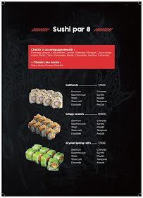 Menu SabaiDee Sushi Page 1