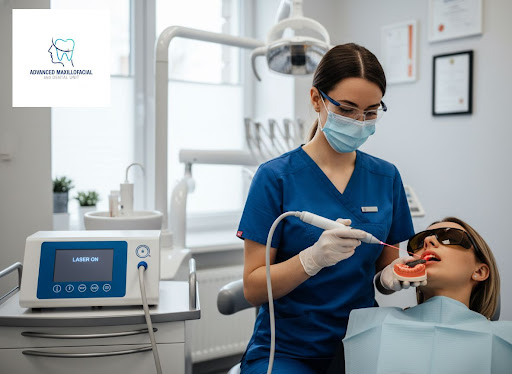 Curious about painless, precise dental treatment? Laser dentistry at Advanced Maxillofacial and D… post image