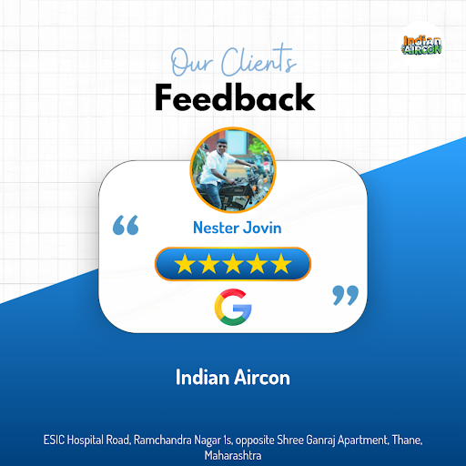 Nester's exceptional experience at Indian Aircon, Thane's premier AC repairing shop, has left him…