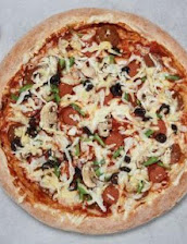 Papa Johns the Vegan Works Pizza