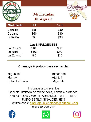 El Aguaje Micheladas Sinaloa - Thumbnail