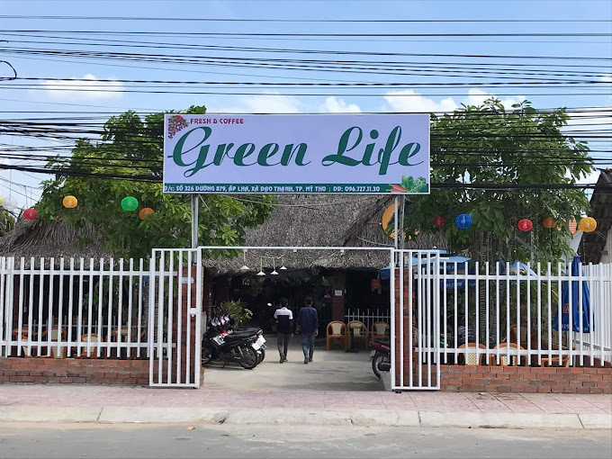 Green Life Coffee, Số 326, ĐT879, Ấp Long Hòa A, Mỹ Tho, Tiền Giang