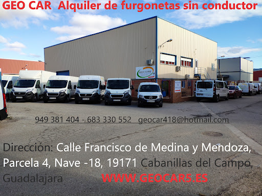 GEO CAR Alquiler de turismos y furgonetas por horas