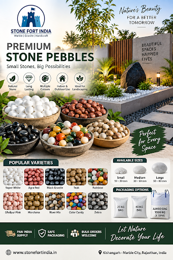 🪨 Premium Stone Pebbles – Natural Beauty for Every Space post image