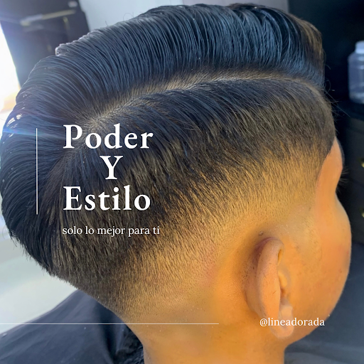 Barbería Línea Dorada