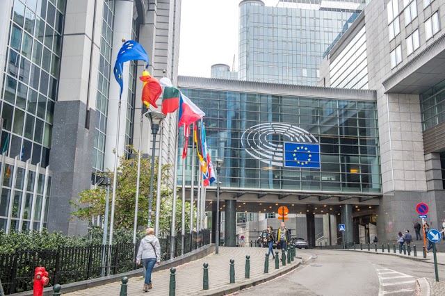 L'hémicycle du Parlement européen